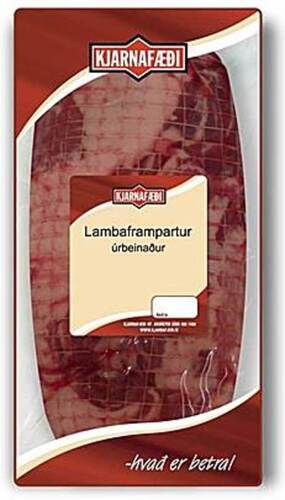 Lambaframpartur ávaxt.fyllt. úrb.kæliv KG