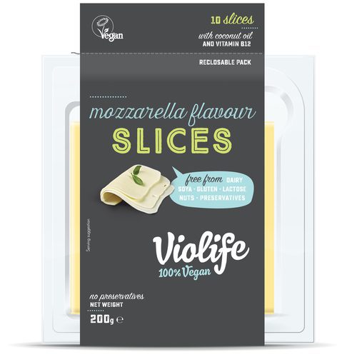 Violife sneiðar Mozzarella 12x200g