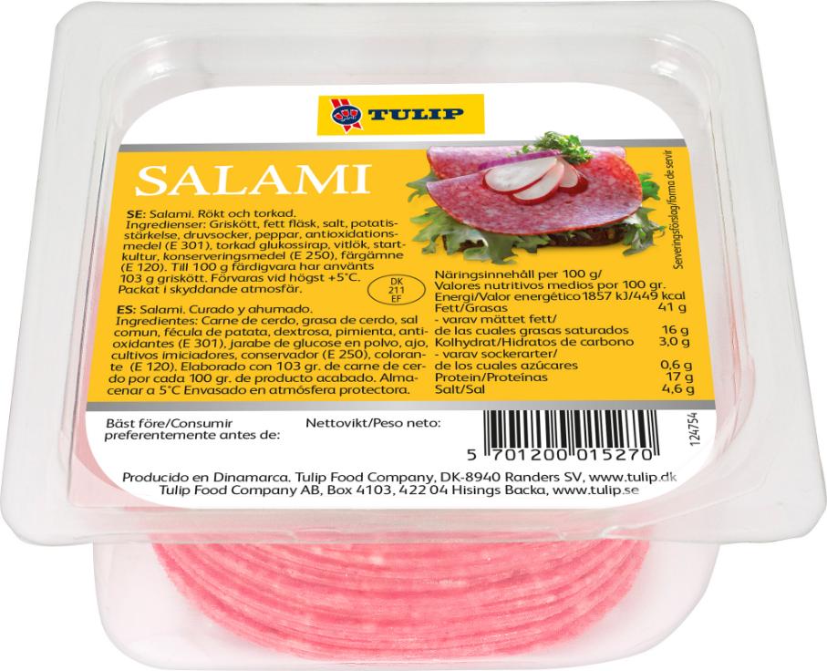 Tulip Dönsk Salami 18x200g