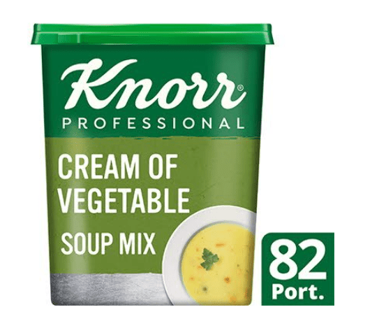 Knorr grænmetissúpa rjóma 3×1,064
