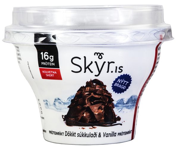 MS Skyr.is dökkt súkkul/vanilla lágkolvetna 6x170g