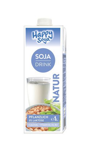 Happy Sojamjólk m/kalki 1L (10)