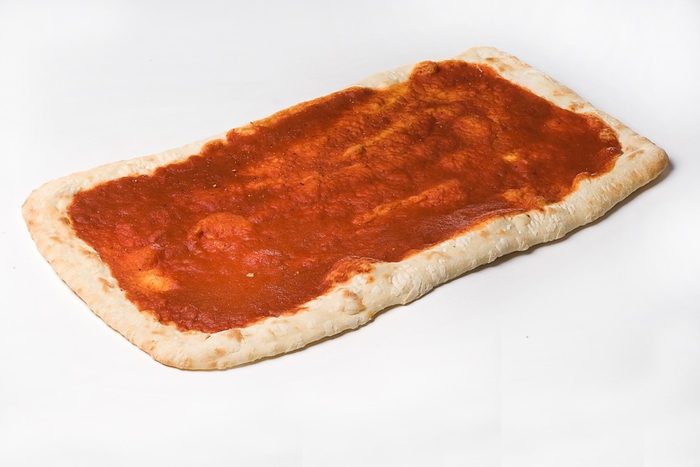 Pizzabotn m/sósu 12 stk 48x28cm 760g