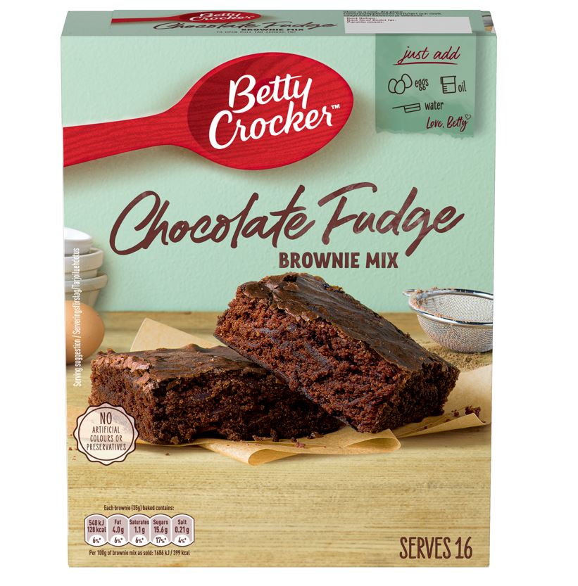 BC Fudge Brownie mix 6×415 gr