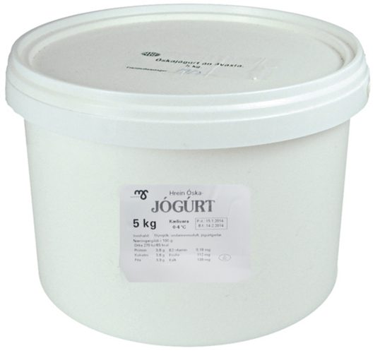 MS Jógúrt hrein 5L