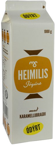 Heimilisjógúrt m/karamellu 10x1L