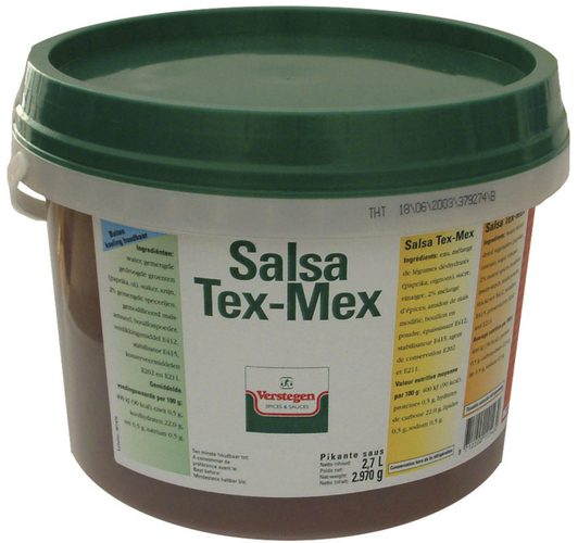 Verstegen Texmex salsa 2,7L