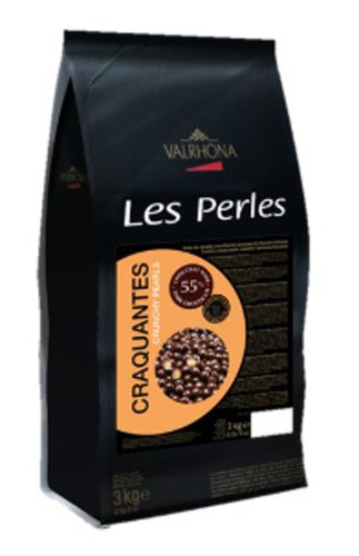 Valrhona Kúlur Crunchy Dökkt 3kg