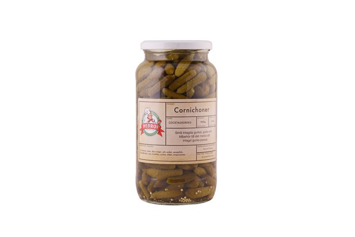 Agúrkur smáar/Cornichoner 6x900g