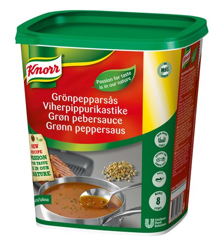 Knorr grænpipar sósa paste 1kg/8L (3)