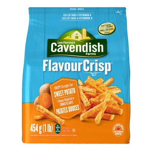 CAV FlavourCrisp Sætar kartöflur 12x454g.